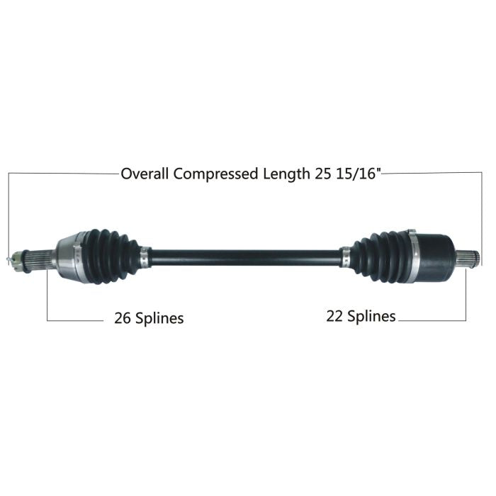 TYTANEUM HEAVY DUTY CV AXLE POLARIS FRONT LEFT / RIGHT