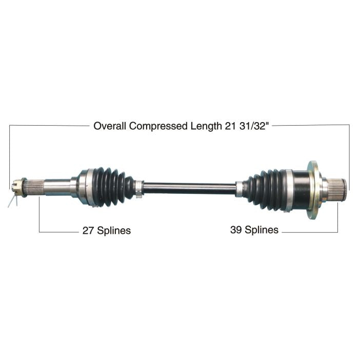 TYTANEUM HEAVY DUTY CV AXLE YAMAHA REAR LEFT