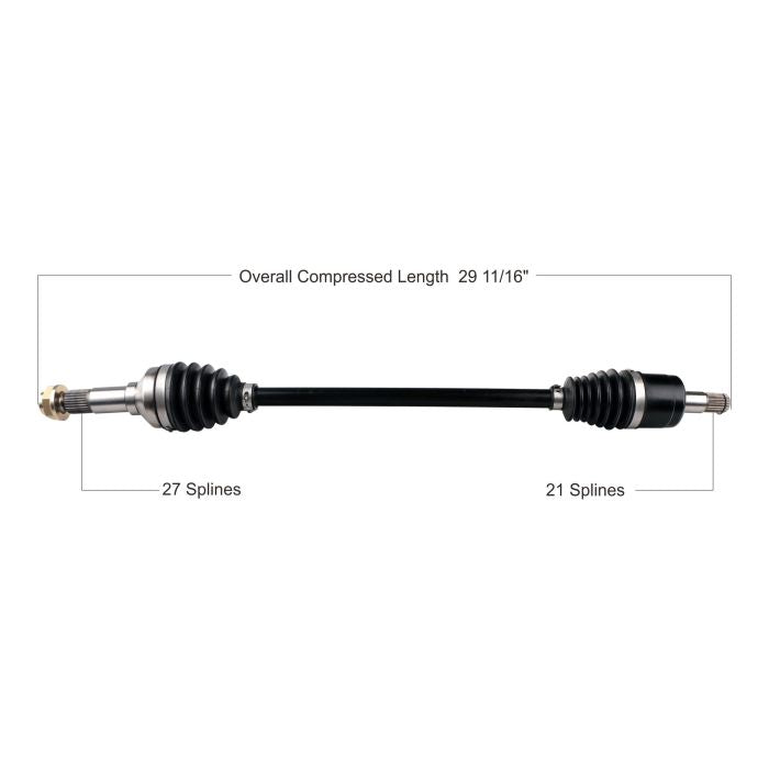 TYTANEUM HEAVY DUTY CV AXLE YAMAHA FRONT LEFT / RIGHT
