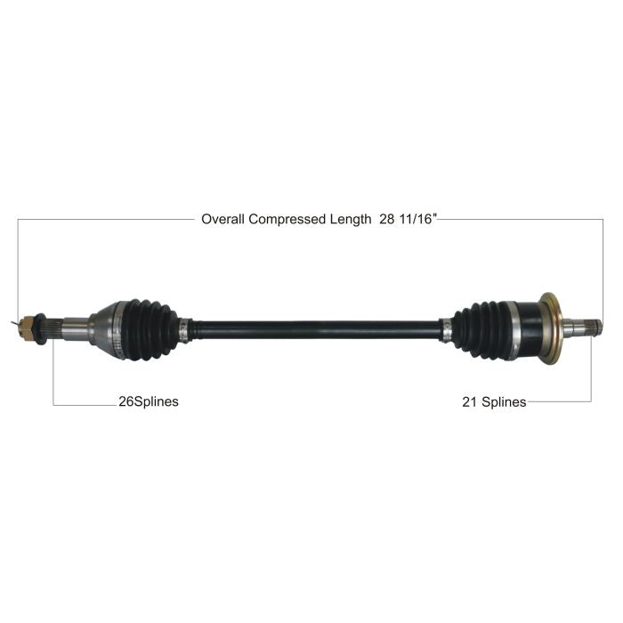 TYTANEUM HEAVY DUTY CV AXLE