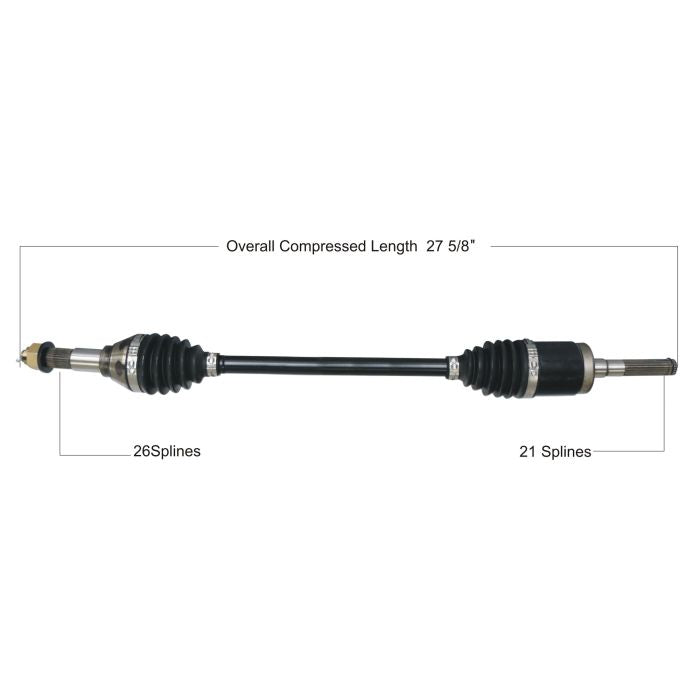 TYTANEUM HEAVY DUTY CV AXLE