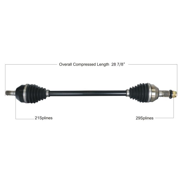 TYTANEUM HEAVY DUTY CV AXLE