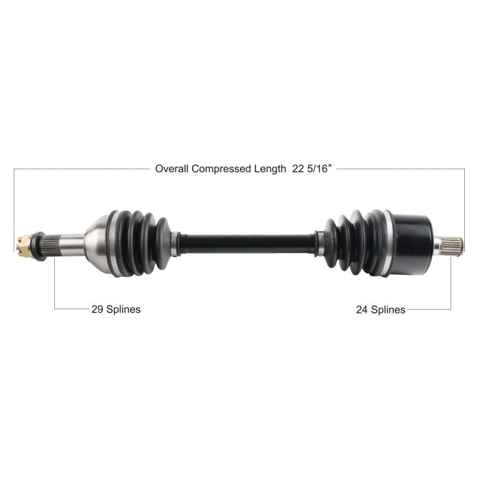 TYTANEUM OE REPLACEMENT CV AXLE CAN AM REAR LEFT/RIGHT
