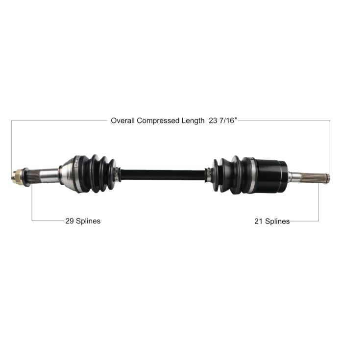 TYTANEUM OE REPLACEMENT CV AXLE CAN AM FRONT LEFT