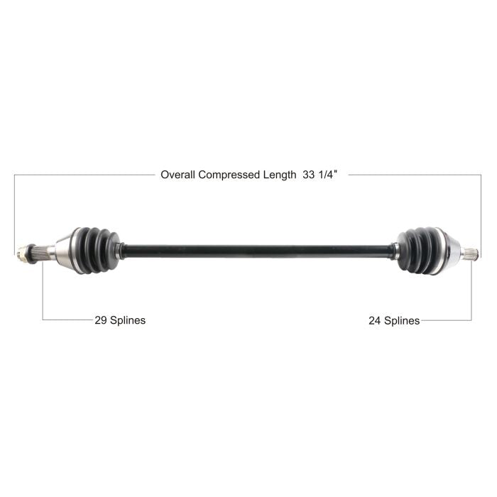 TYTANEUM OE REPLACEMENT CV AXLE CAN AM FRONT LEFT/ RIGHT