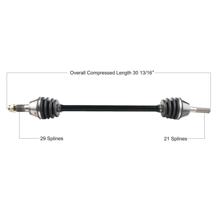TYTANEUM OE REPLACEMENT CV AXLE CAN AM FRONT LEFT
