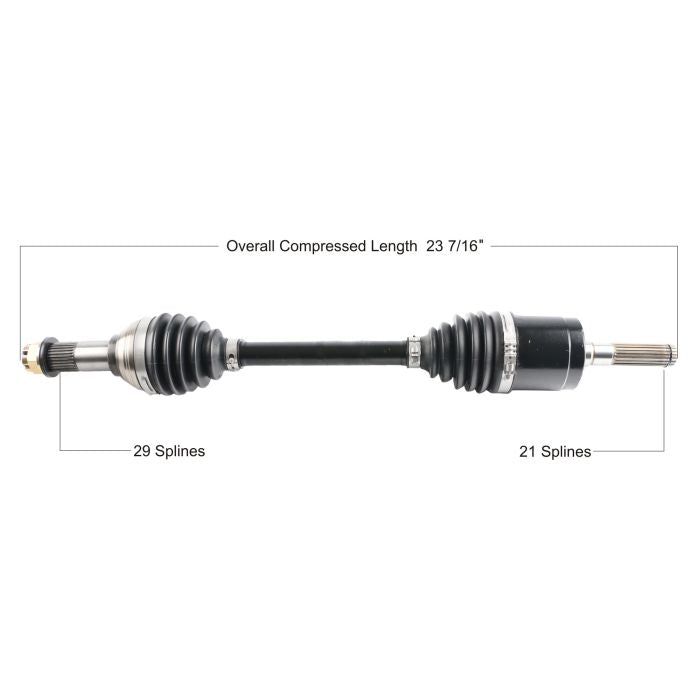TYTANEUM HEAVY DUTY REPLACEMENT CV AXLE CAN AM FRONT LEFT