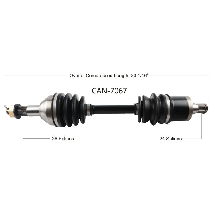 TYTANEUM CAN-AM OE REPLACEMENT CV AXLE