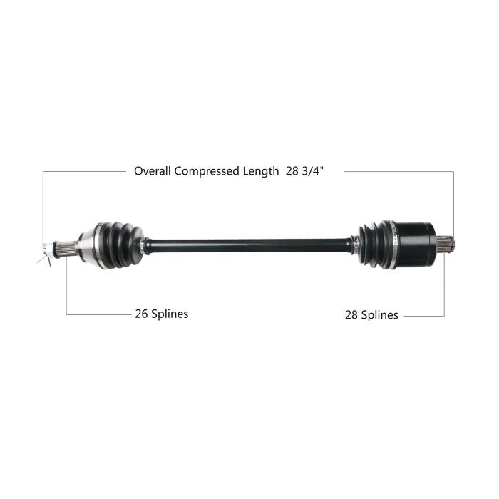 TYTANEUM POLARIS OE REPLACEMENT CV AXLE