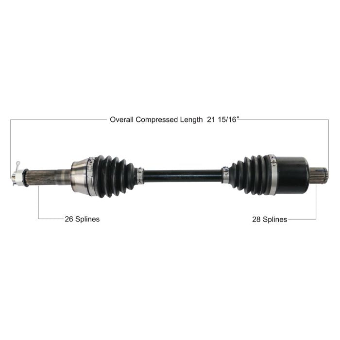 TYTANEUM POLARIS HEAVY DUTY CV AXLE