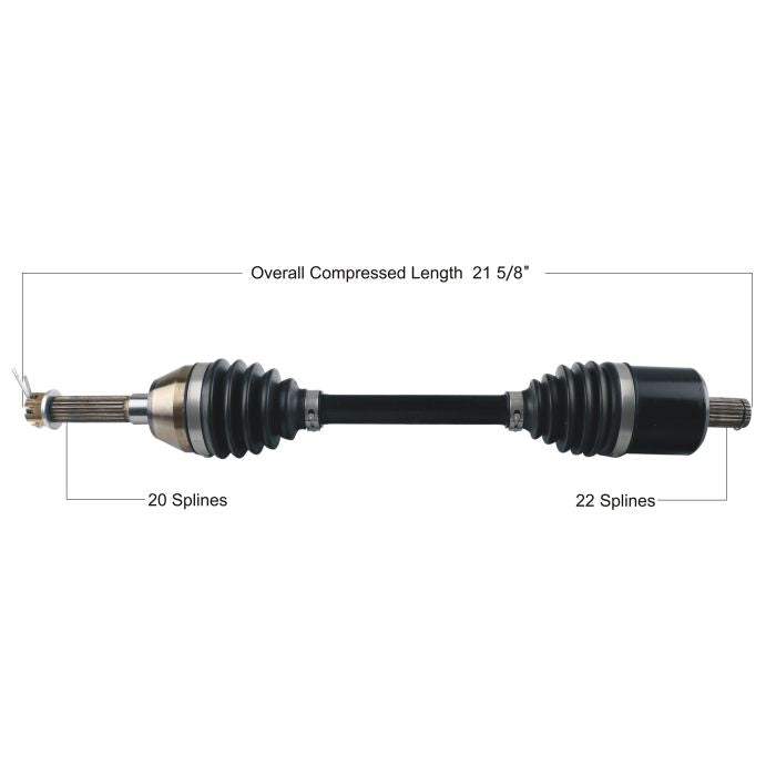 TYTANEUM POLARIS HEAVY DUTY CV AXLE