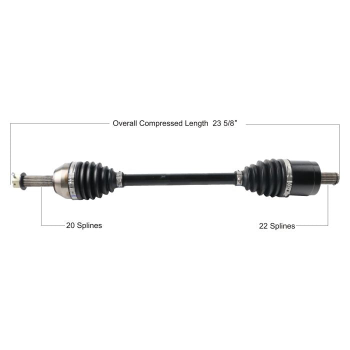TYTANEUM POLARIS HEAVY DUTY CV AXLE