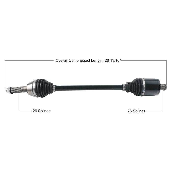 TYTANEUM POLARIS HEAVY DUTY CV AXLE
