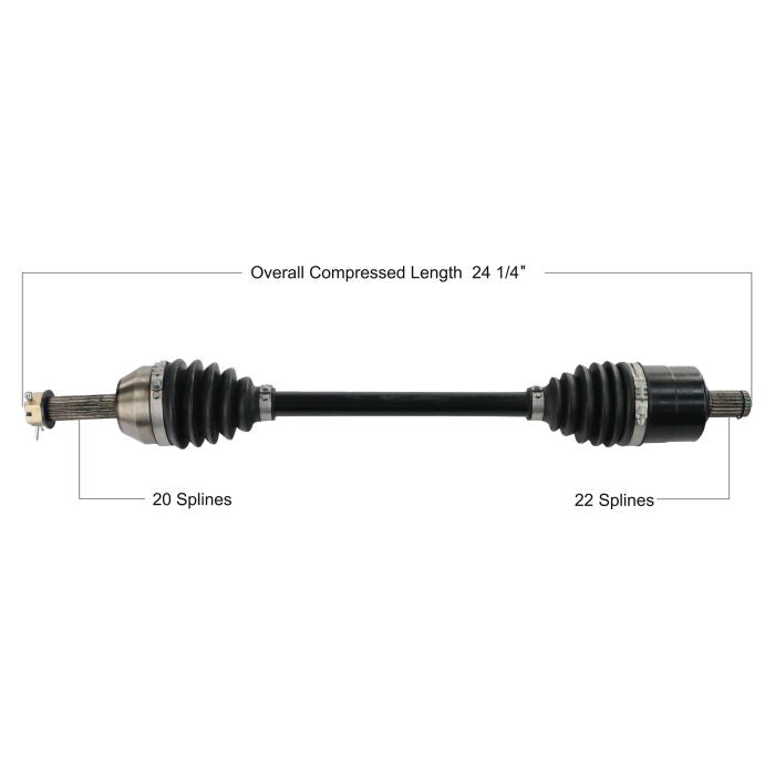 TYTANEUM POLARIS HEAVY DUTY CV AXLE