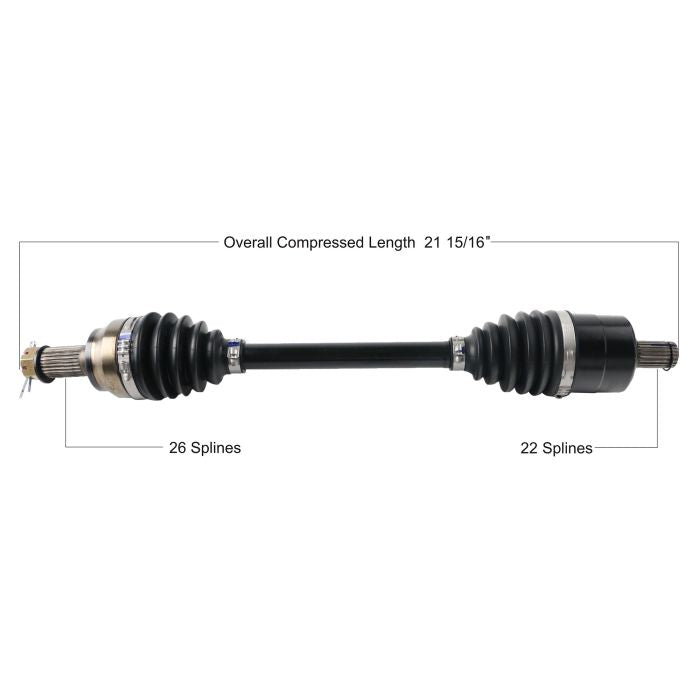 TYTANEUM POLARIS HEAVY DUTY CV AXLE