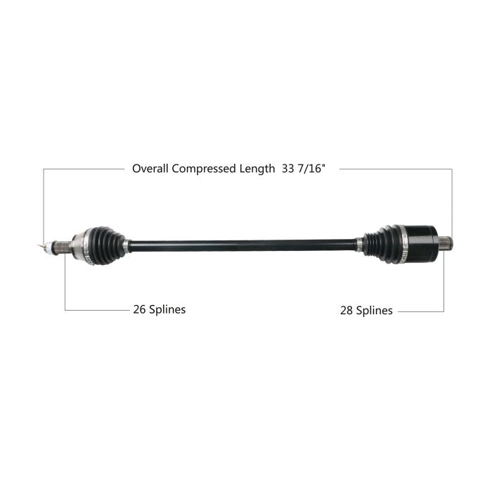 TYTANEUM POLARIS HEAVY DUTY CV AXLE