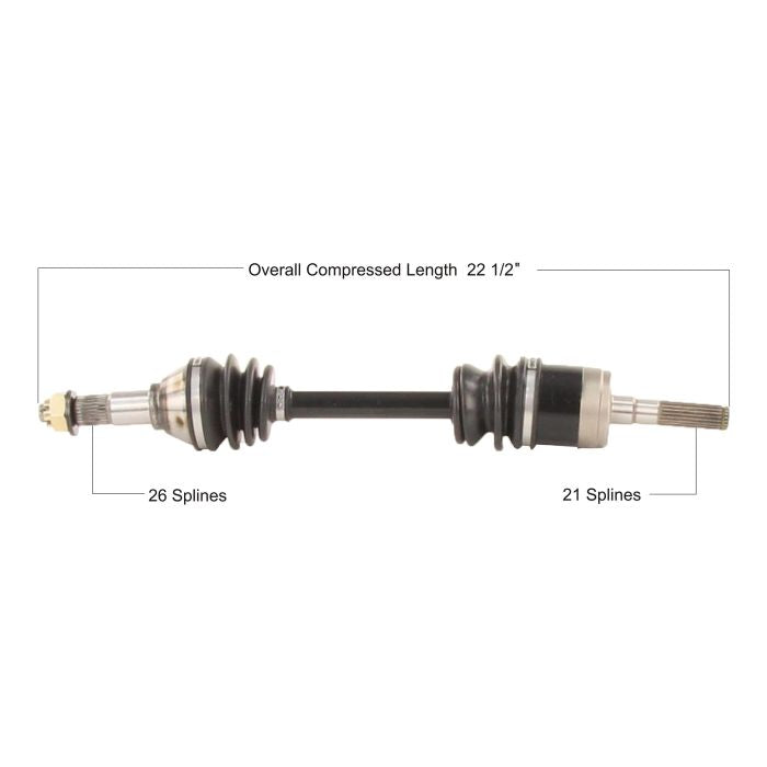 TYTANEUM OE REPLACEMENT CV AXLE CAN-AM FRONT RIGHT