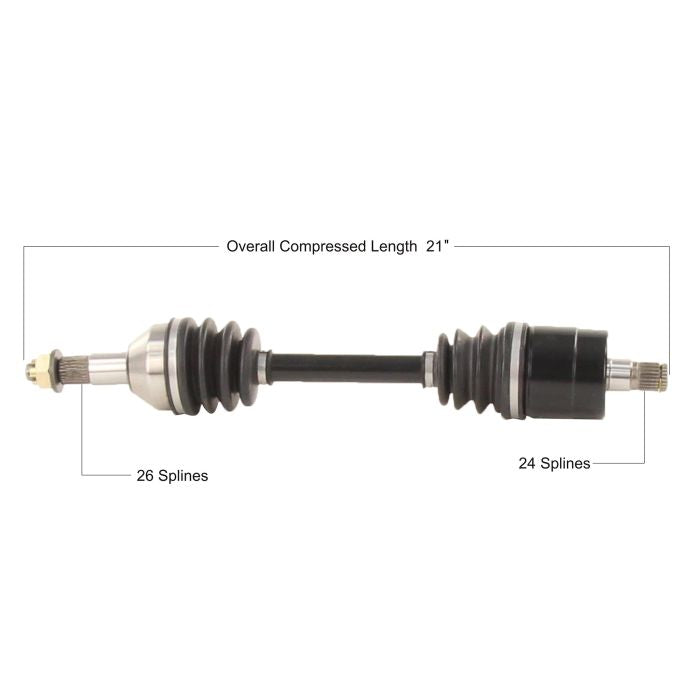 TYTANEUM OE REPLACEMENT CV AXLE CAN-AM REAR LEFT/RIGHT