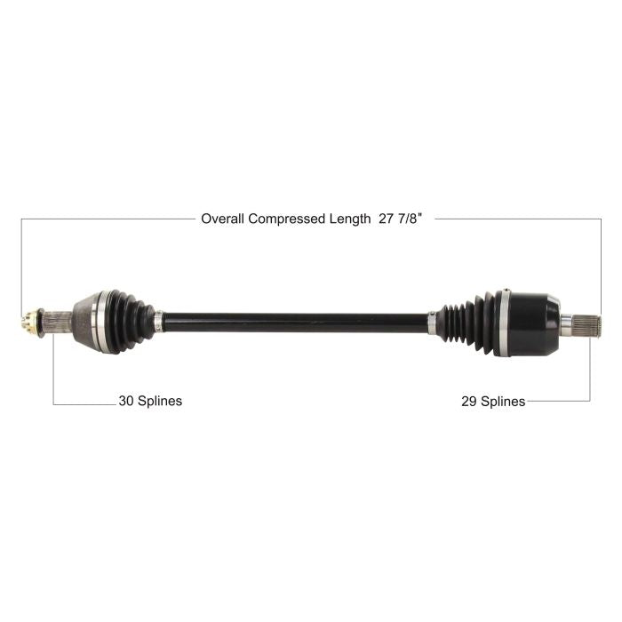 TYTANEUM HEAVY DUTY CV AXLE HONDA REAR LEFT/RIGHT