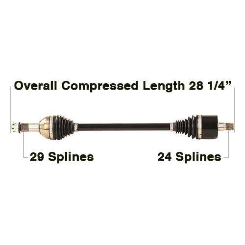 CV AXLE HEAVY DUTY REPLACEMENT CAN-AM