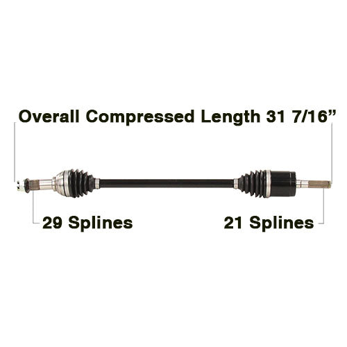 CV AXLE HEAVY DUTY REPLACEMENT CAN-AM