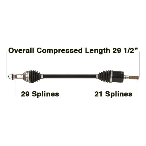 CV AXLE HEAVY DUTY REPLACEMENT CAN-AM