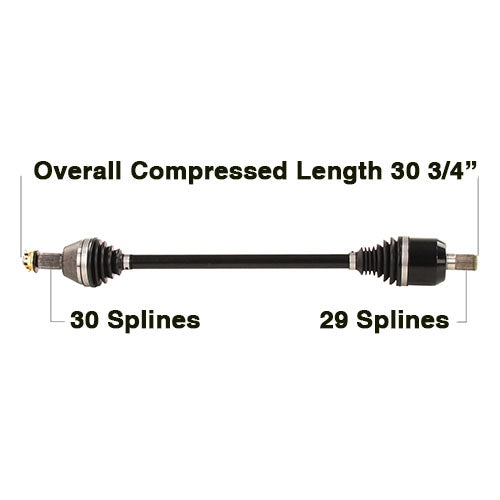 CV AXLE HEAVY DUTY REPLACEMENT HONDA