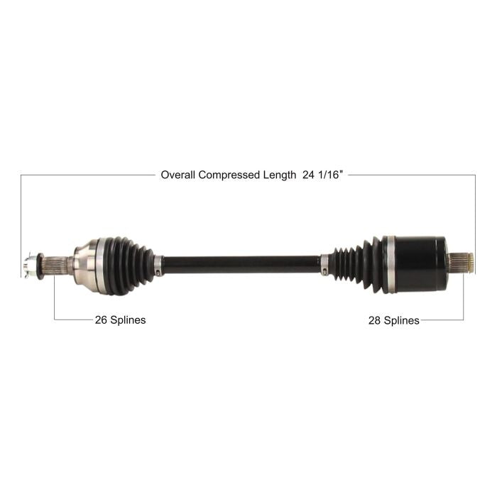 CV AXLE HEAVY DUTY REPLACEMENT POLARIS