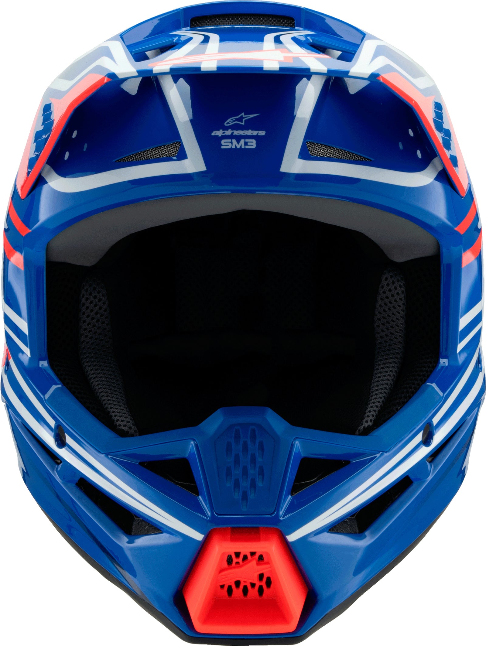 Sm3 Youth Wurx Helmet Blue/Red/Wht/Blk Ys