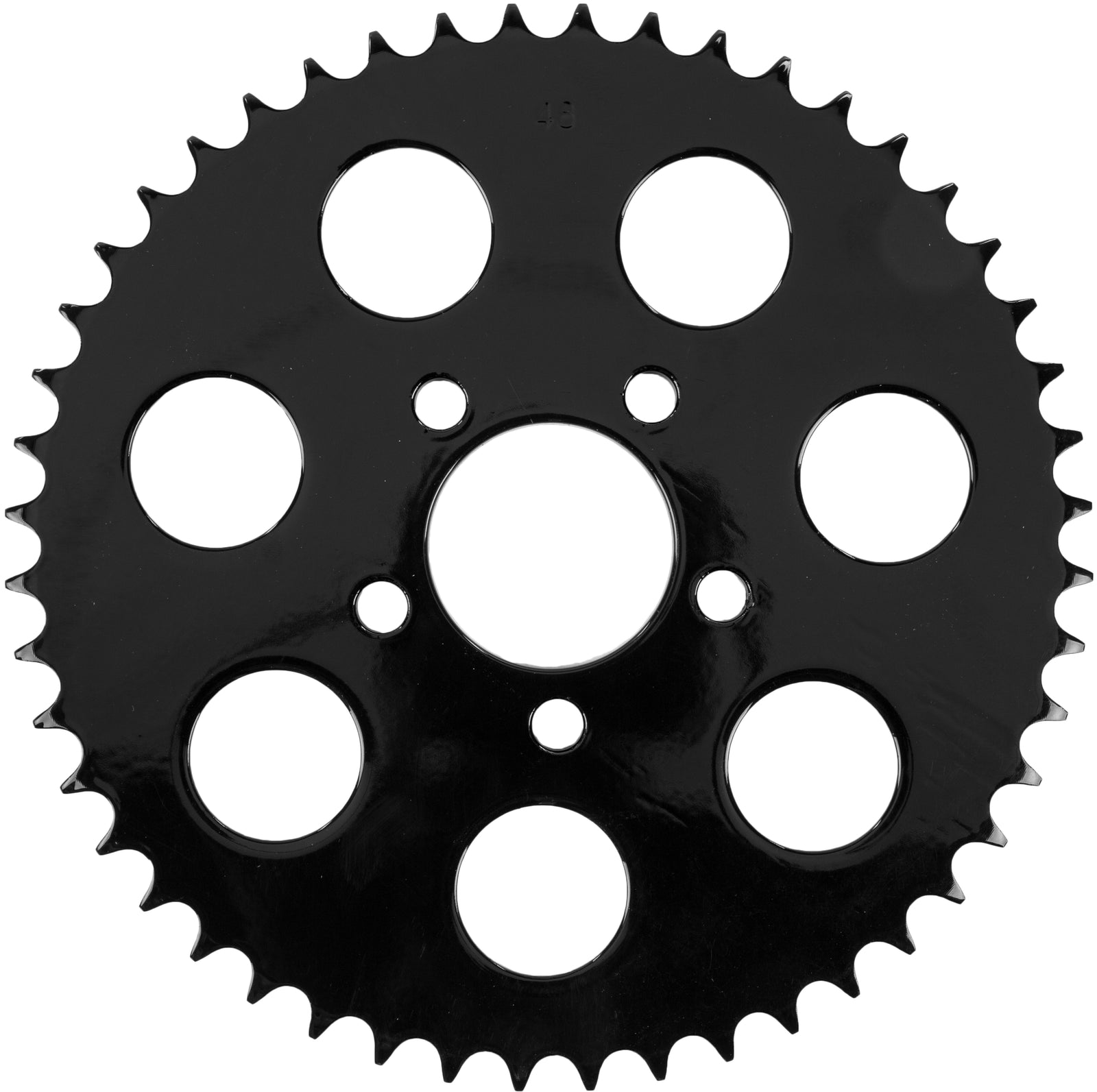 Gloss Black Rear Sprocket 48t Big Twin 00 13