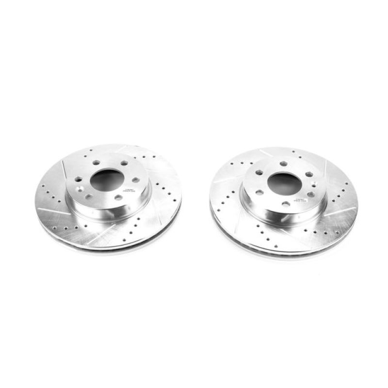 Power Stop 15-19 Chevrolet Colorado Front Evolution Drilled &amp; Slotted Rotors - Pair