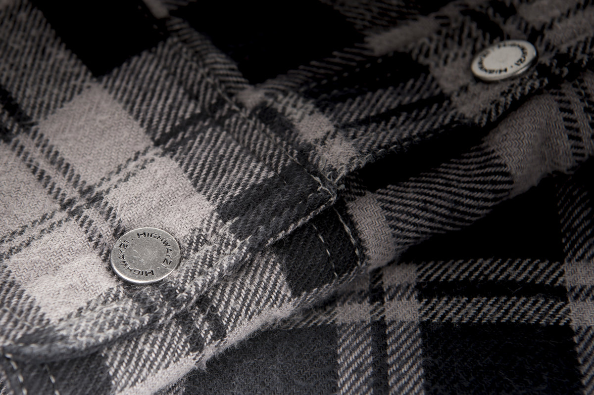 Marksman Flannel Black/Grey Lg