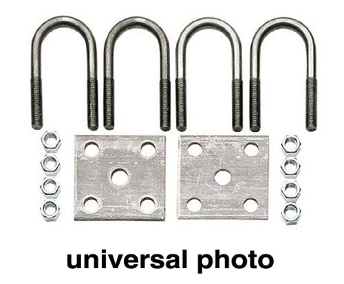 U-BOLT KIT 3" RND