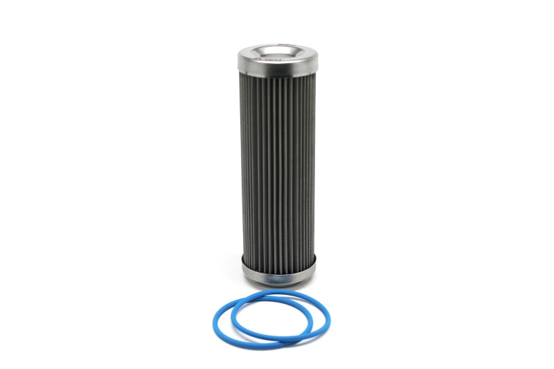 Fuelab 6 Micron Micro-Fiberglass Replacement Element - 5in w/2 O-Rings &amp; Instructions