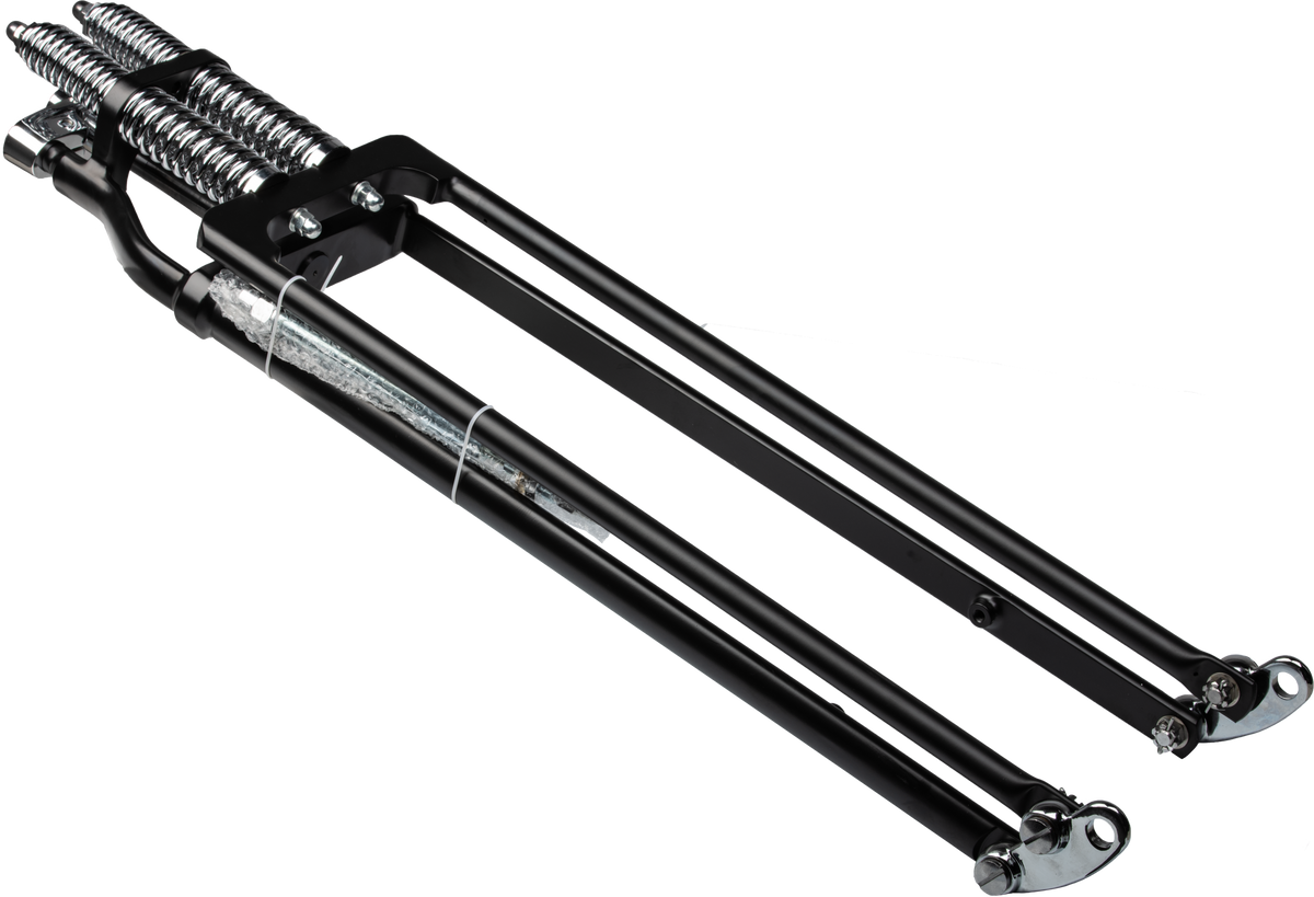 Springer Fork Tapered Leg +8 Black