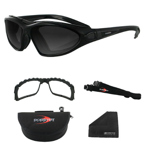 ROAD MASTER CONVERTIBLE, BLACK FRAME, PHOTOCHROMIC LENS