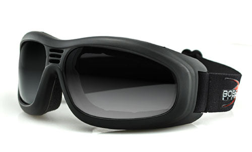 TOURING 2 GOGGLE, BLACK FRAME, ANTI-FOG SMOKED LENSES