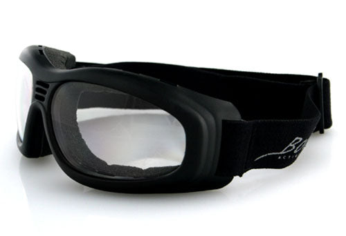 TOURING 2 GOGGLE, BLACK FRAME, ANTI-FOG CLEAR LENSES