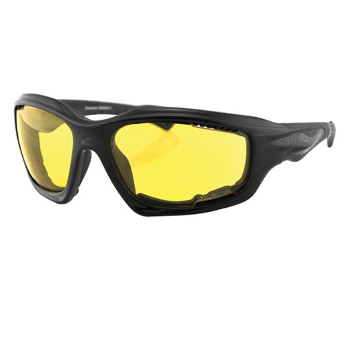DESPERADO SUNGLASSES, ANTI-FOG YELLOW LENS W/ FOAM