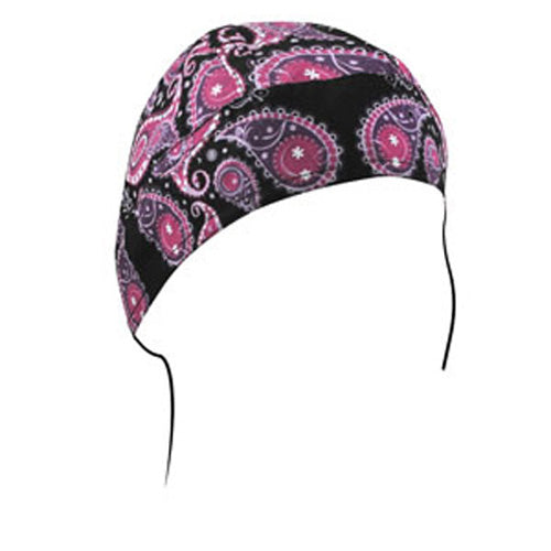 FLYDANNA&REG;, COTTON, PURPLE PAISLEY
