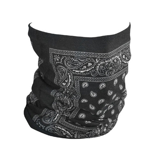 MOTLEY TUBE&TRADE;, FLEECE LINED, BLACK PAISLEY