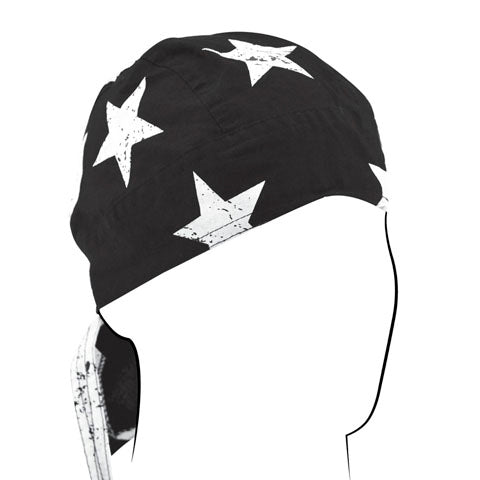 FLYDANNA , COTTON, BLACK/WHITE VINTAGE AMERICAN FLAG