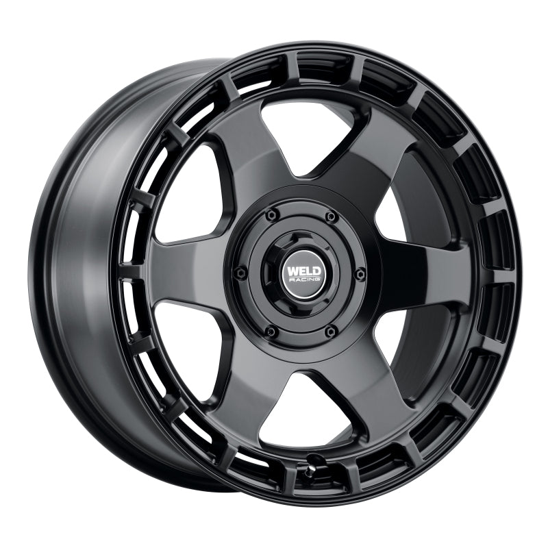 Weld Off-Road Ridge 20x9 - 8x170 BP - ET0 - 125.1mm CB - Satin Black Wheel