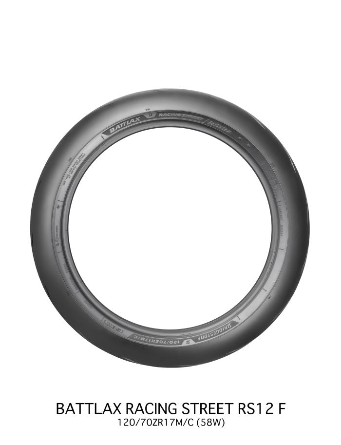 BATTLAX RACING STREET RS12F 120/70ZR17M/C 58W TUBELESS