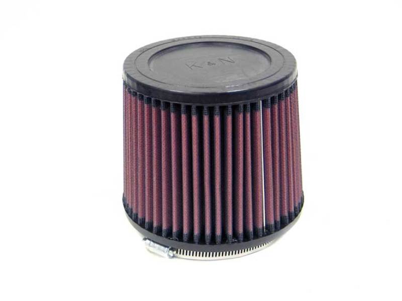 K&amp;N Universal Rubber Filter 4.5in Flange ID / 5.875in Base OD / 5.125in Top OD / 5in Height