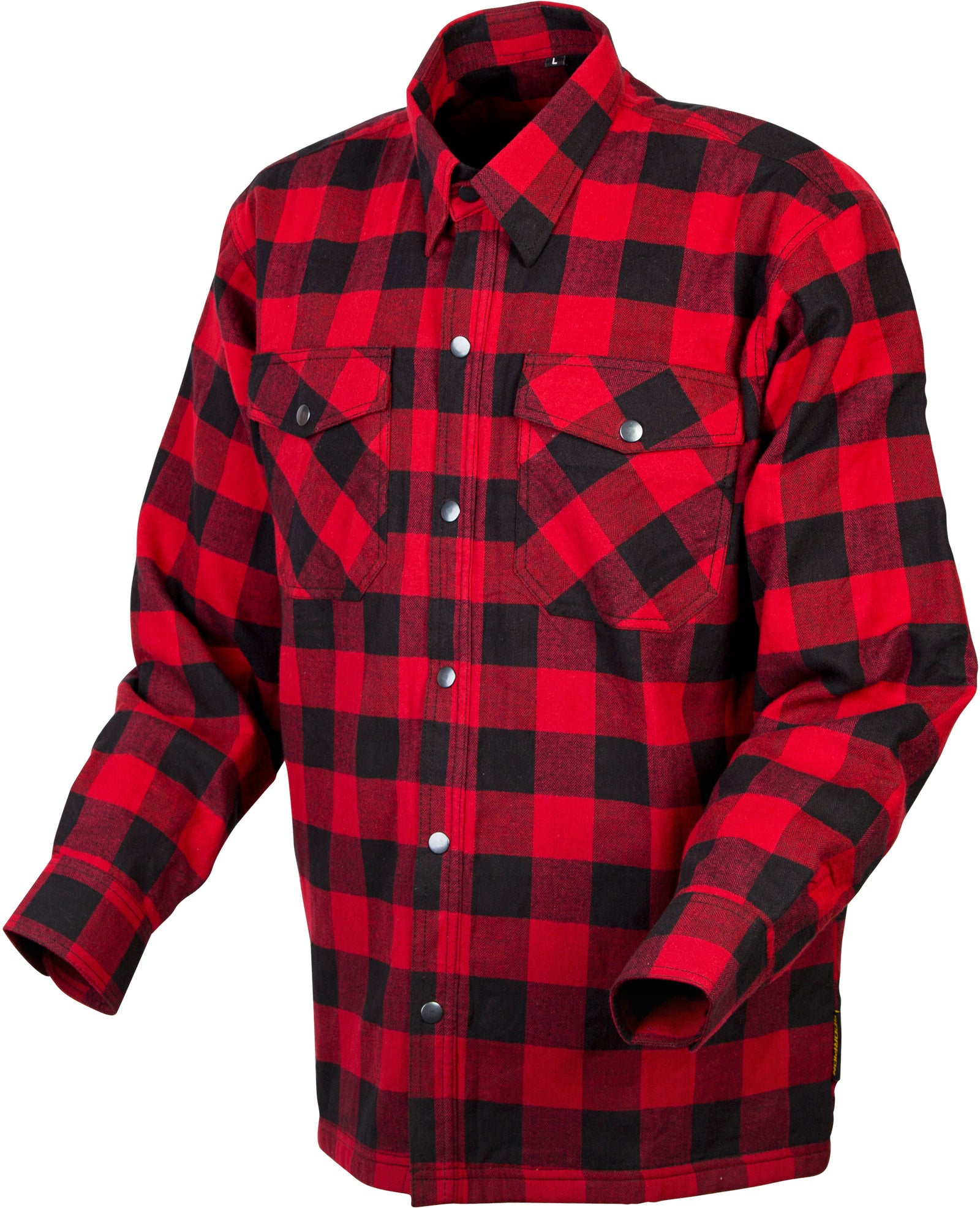 Covert Moto Flannel Red/Black Md