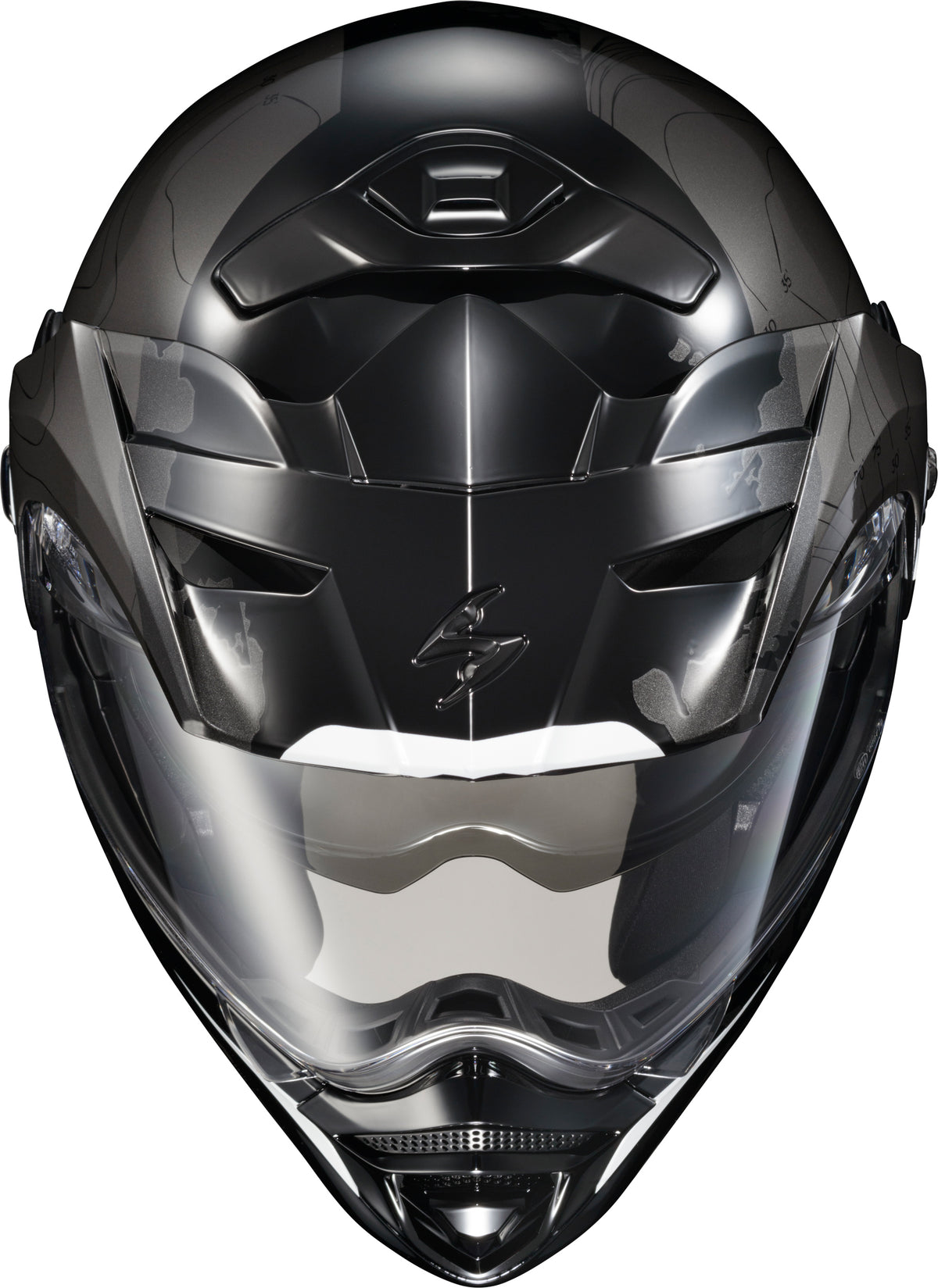 Exo At960 Modular Helmet Topographic Black/White Sm
