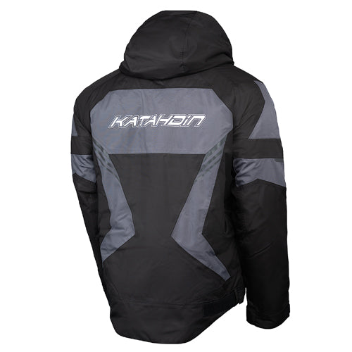 KATAHDIN GEAR DAGGER JACKET MENS, BLACK/GREY - 2X-LARGE