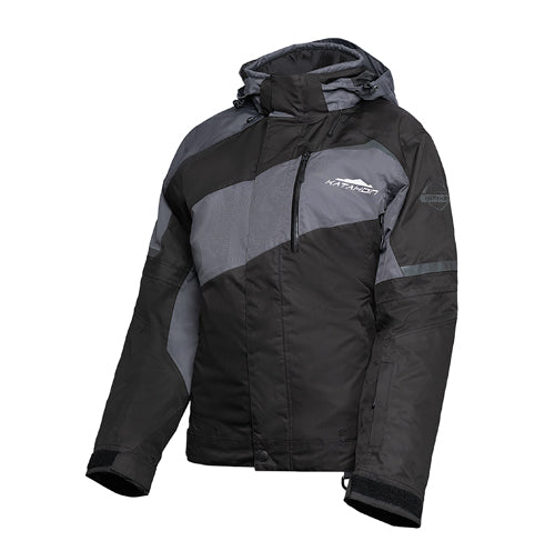 KATAHDIN GEAR RECON JACKET WOMENS, BLACK/GREY - 2X-LARGE