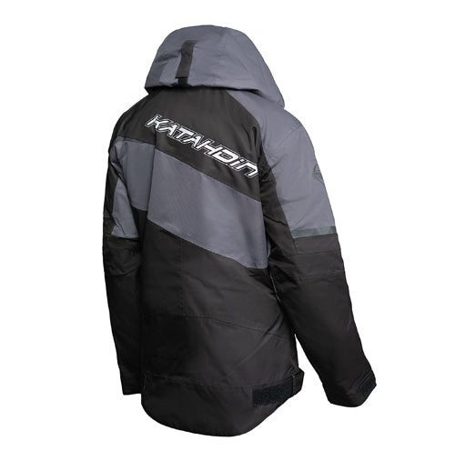 KATAHDIN GEAR RECON JACKET WOMENS, BLACK/GREY - SMALL